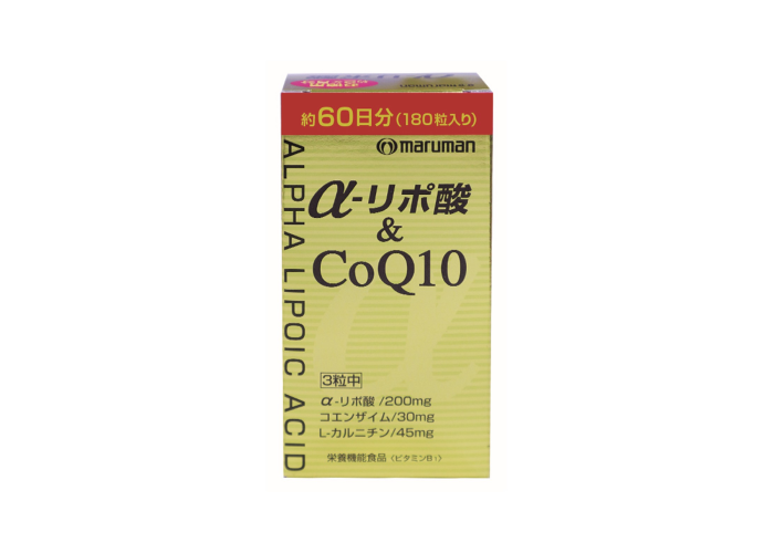 α-リポ酸＆CoQ10（180粒）